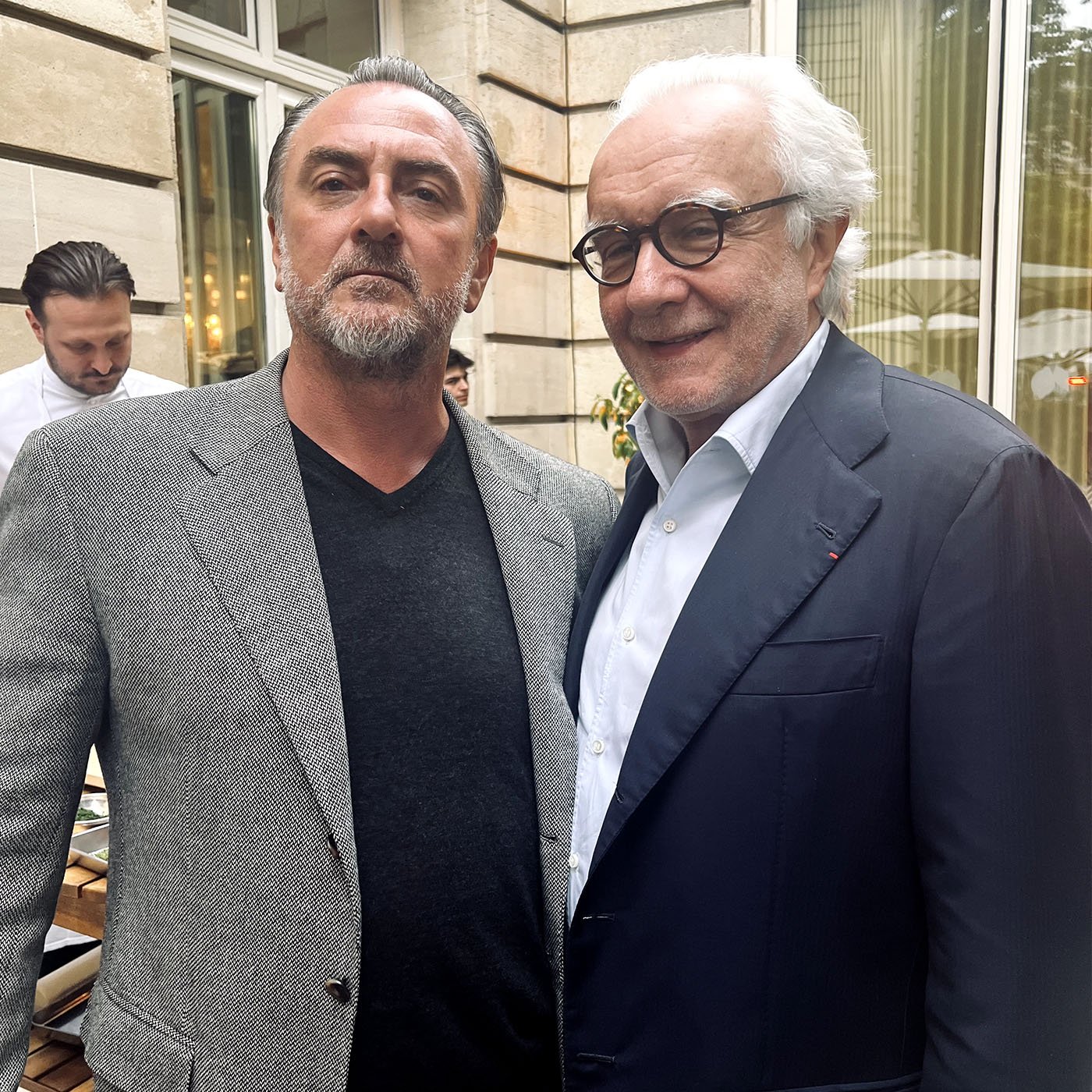 Vladimir avec Alain Ducasse