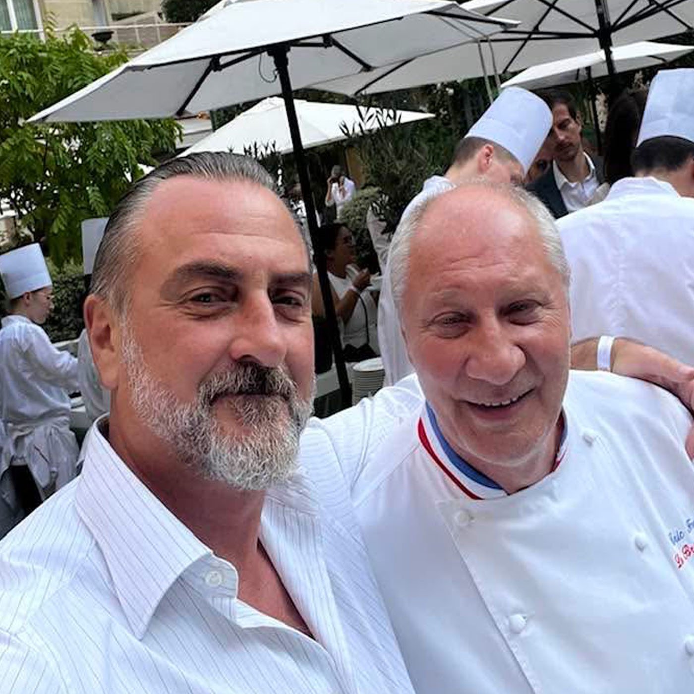 Vladimir avec Éric Frechon